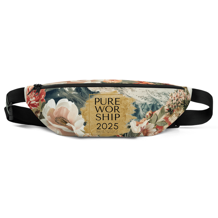2025 "Pure Worship" Floral Mountain Fanny Pack product image (1)