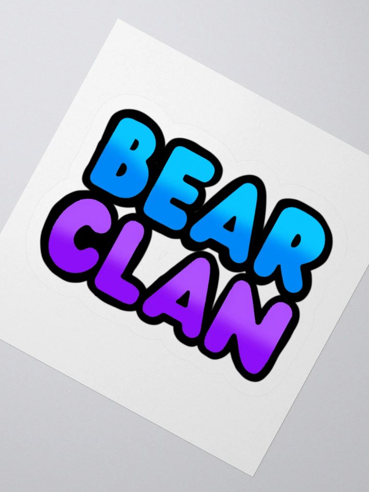 Bear Clan Sticker product image (2)