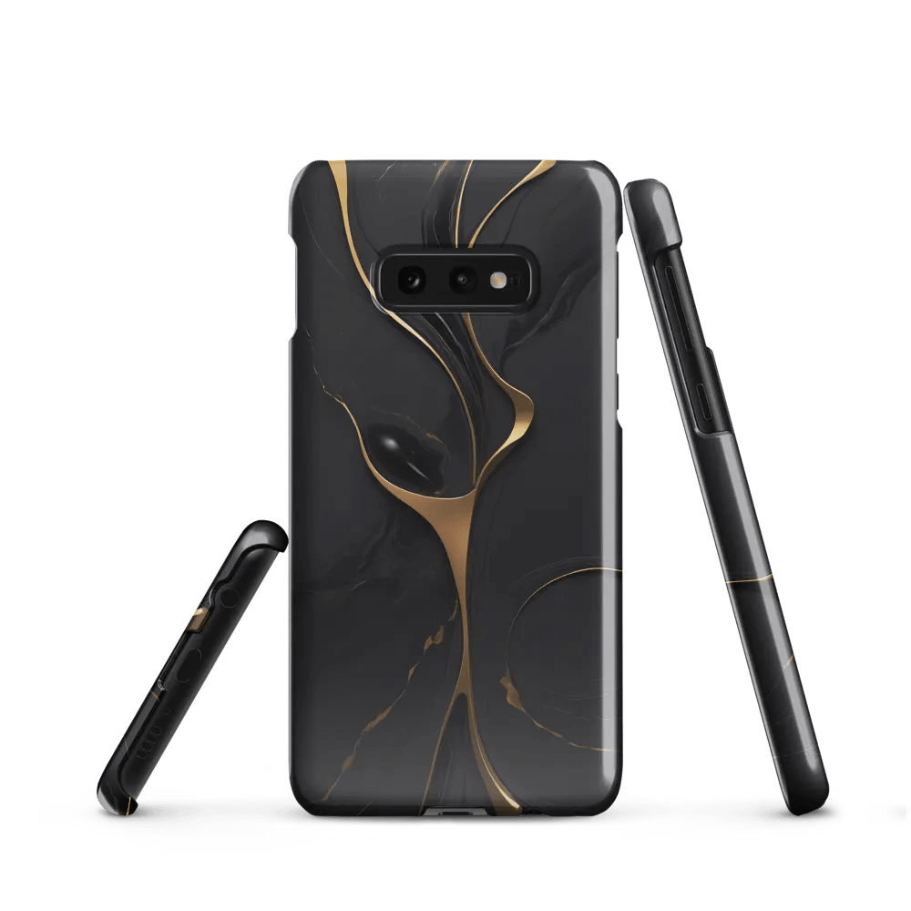 Snap Case for Samsung – Golden Noir Elegance product image (1)