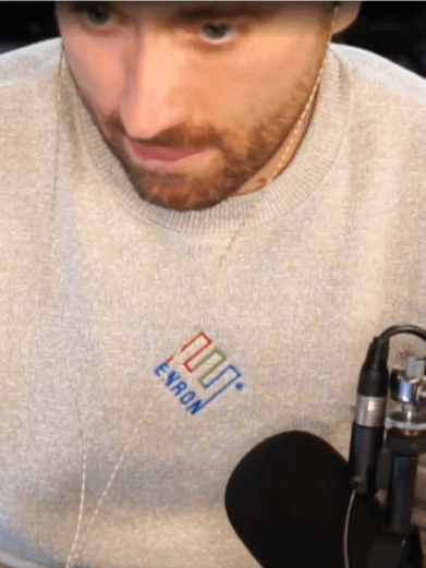 Ceo Enron Crewneck Sweatshirt- Latte product image (2)