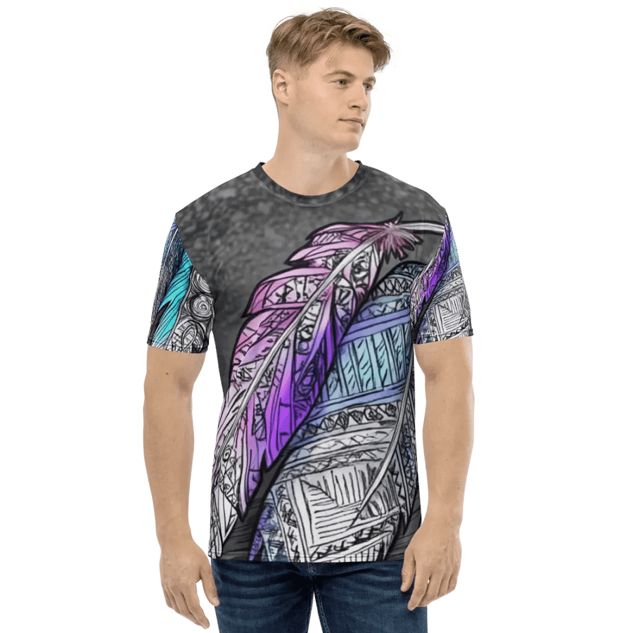 G Feathers, Crew Neck T-Shirt product image (3)