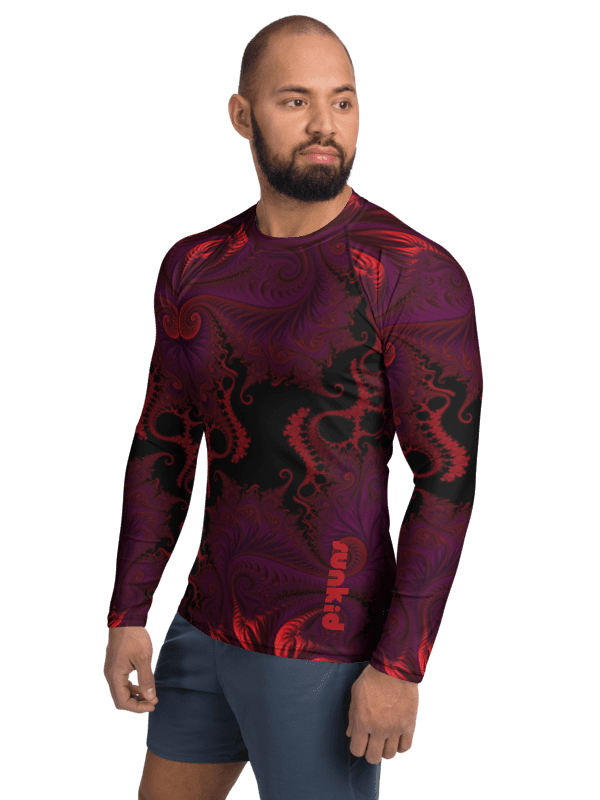 Fractal men's long-sleeved shirt - Mercurial Marrow product image (3)