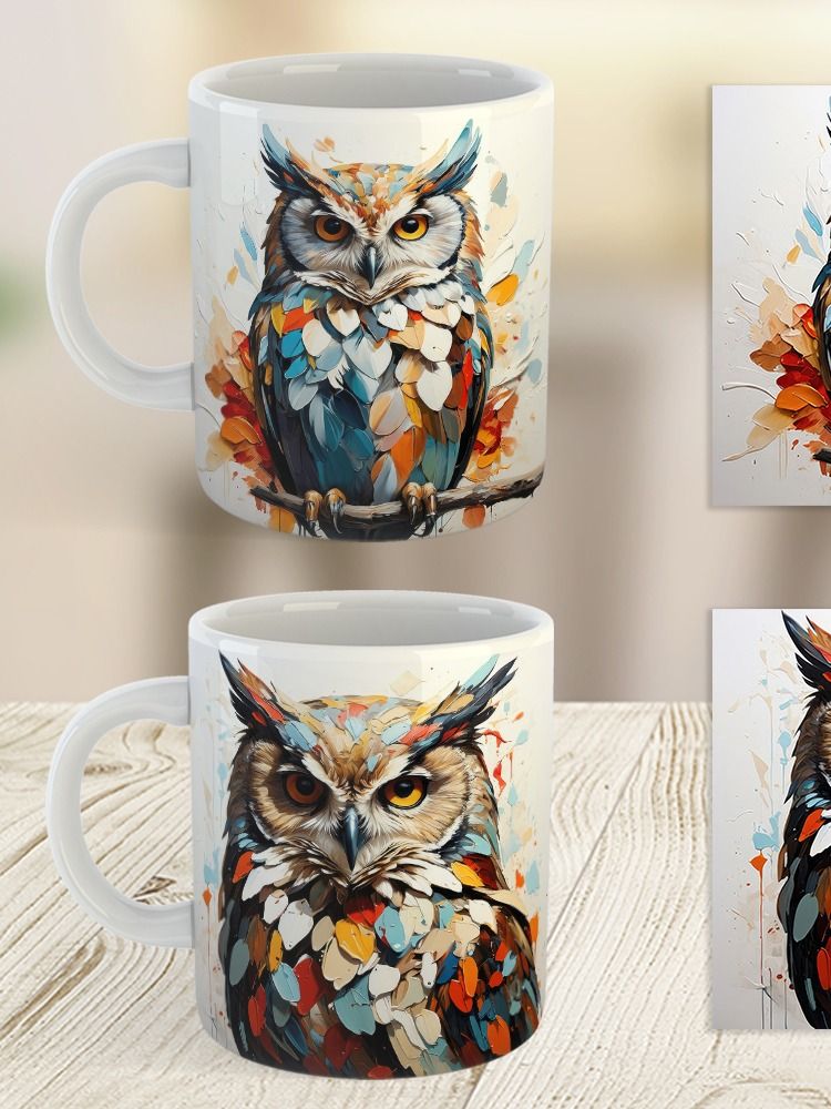 Twilight Guardian Owl Mug product image (10)