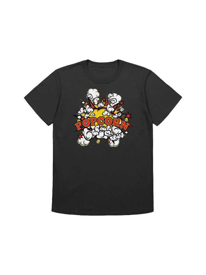 Food Lover-Popcorn Explosion - Comic Book Style Graphic T-Shirt product image (1)