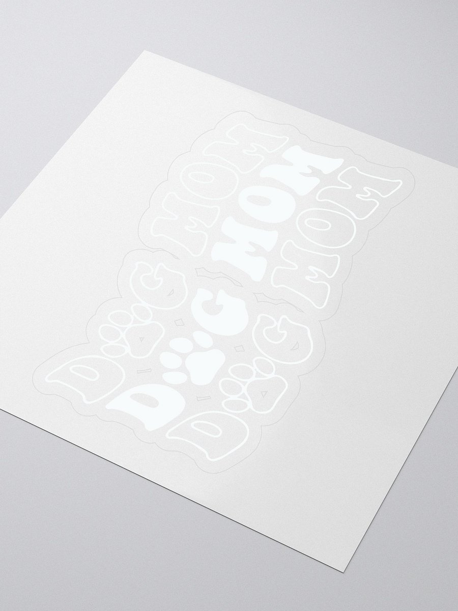 Dog Mom Kiss Cut Stickers product image (3)