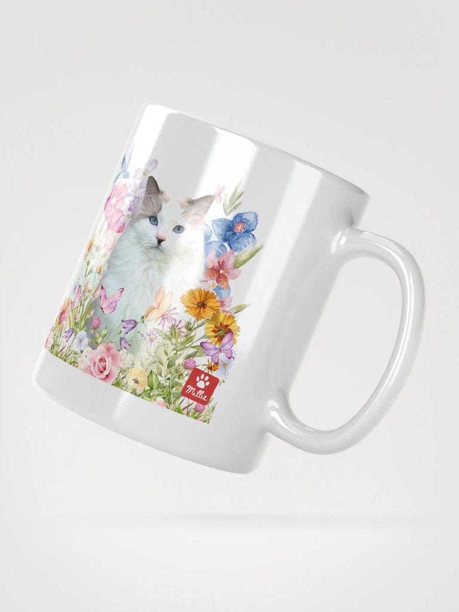 🌸 Limited Edition Spring Mug – Featuring Millie the Cat! 🐾 product image (3)