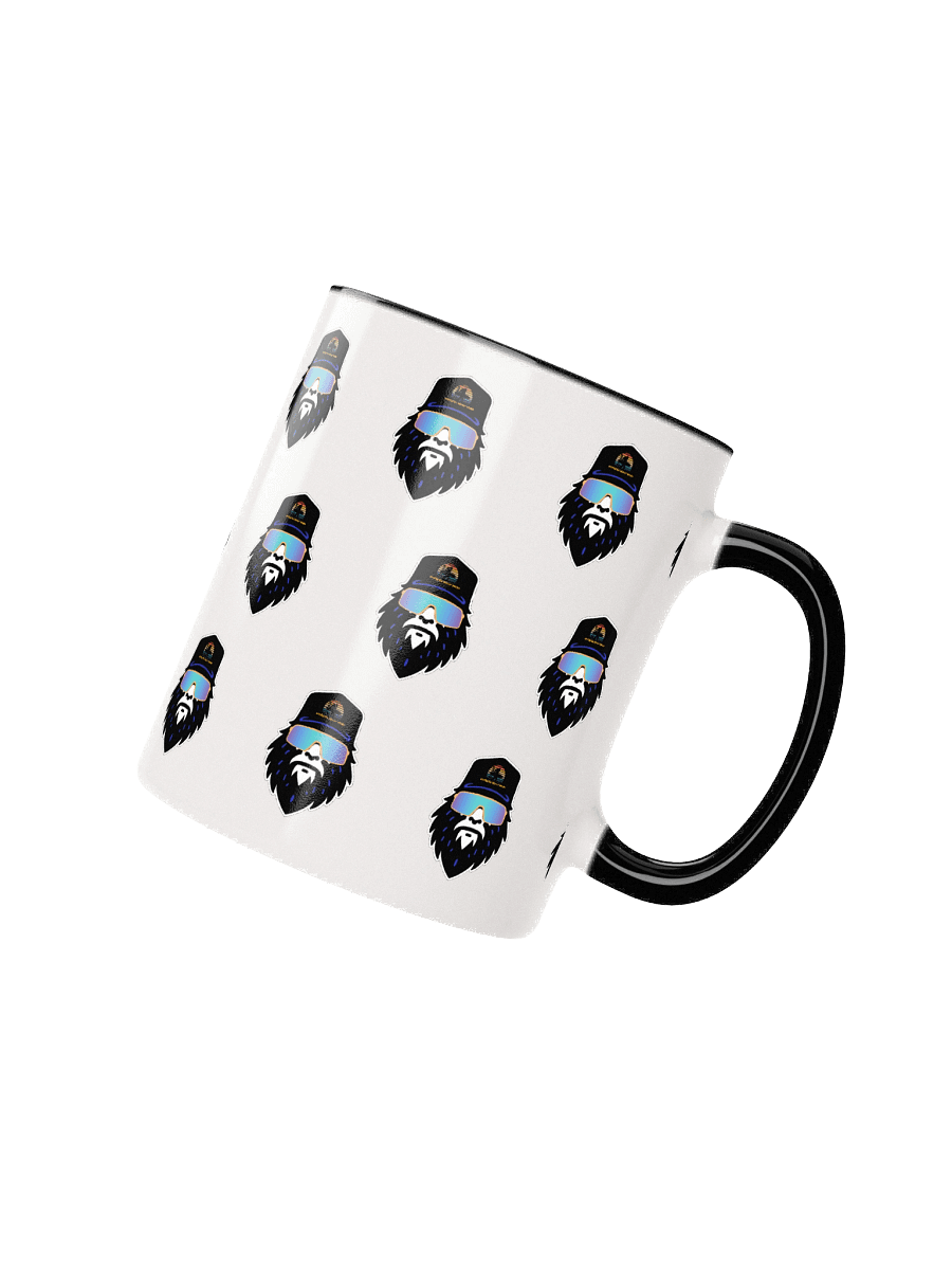 Destination Bigfoot Bronco Bigfoot Monogram Ceramic Mug with Color Inside (Multiple Colors Available) product image (24)