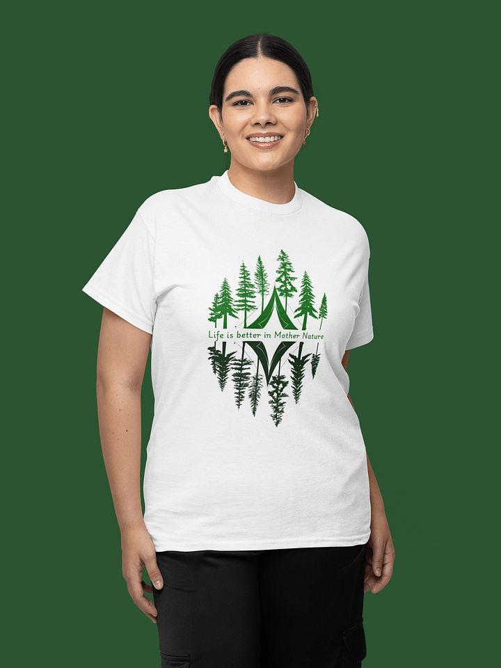 Life is better in Mother Nature T-Shirt ( Side -Sunshine Morning- ) product image (2)