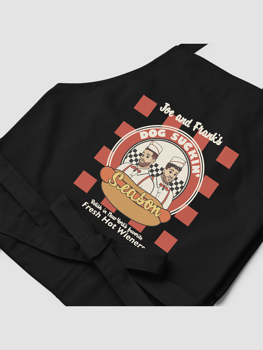 Dog Suckin' Apron (Black) product image (3)