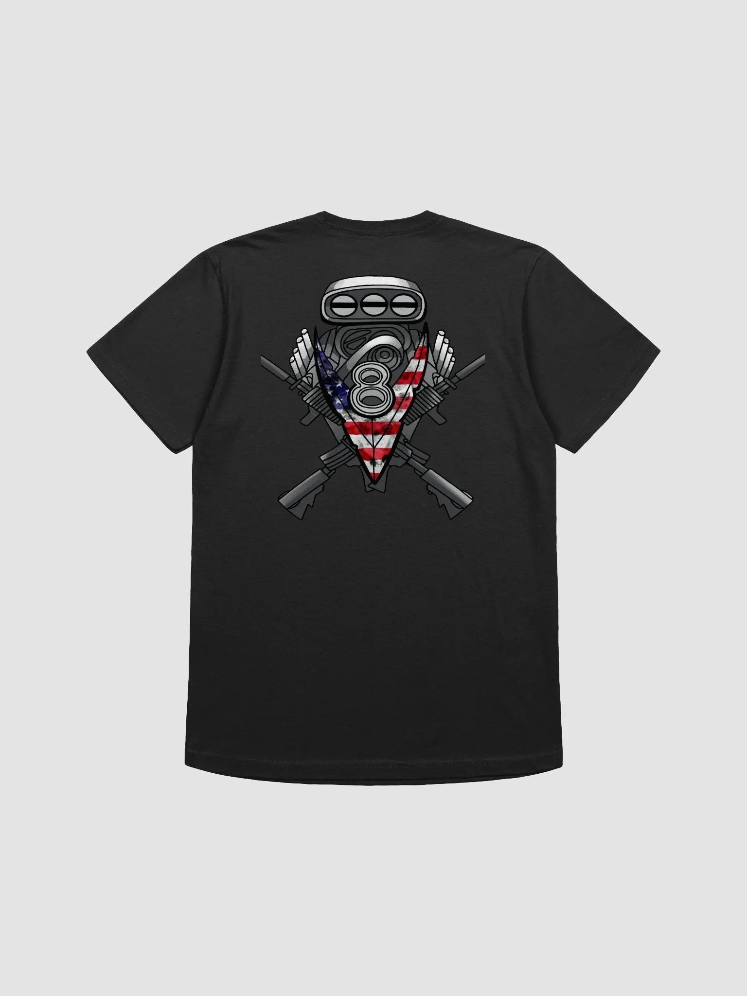 Unisex USA Flag Tee product image (3)