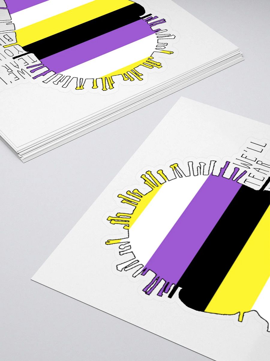Non-Binary Pinhead Sticker product image (4)