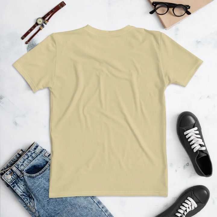 Plain Light Yellow Soft Summer Women's Crewneck Polyester Heavyweight Premium T-Shirt by Treasure Pie product image (2)