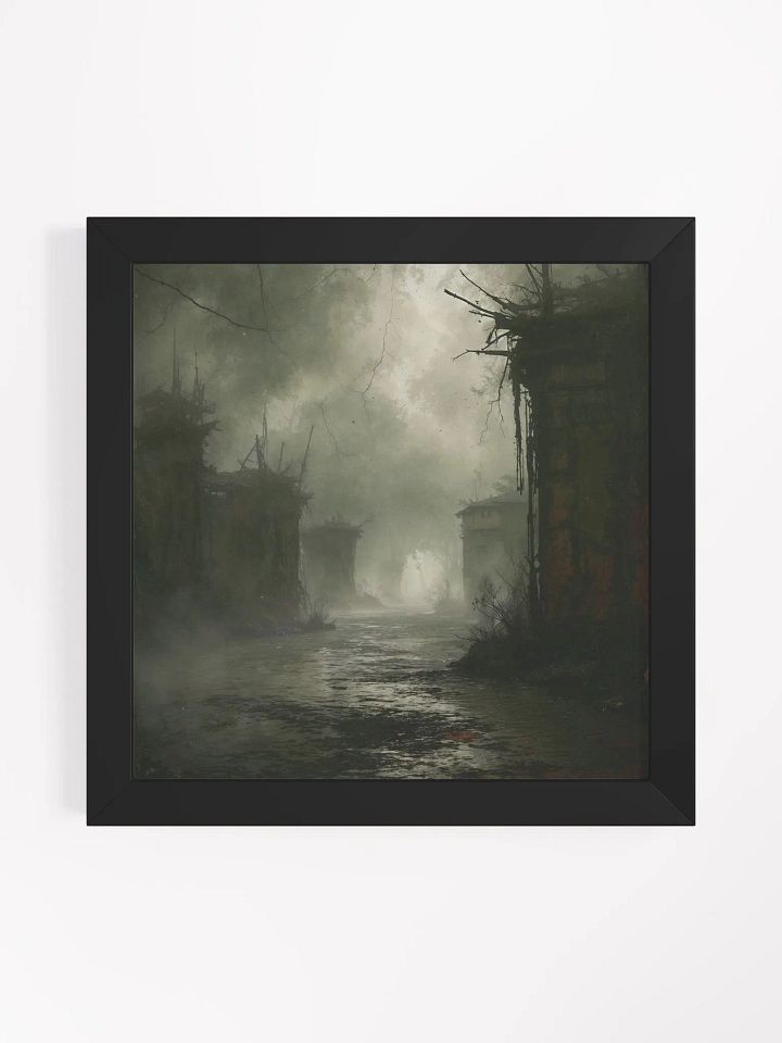 Misty Ruins Framed Art Print product image (6)