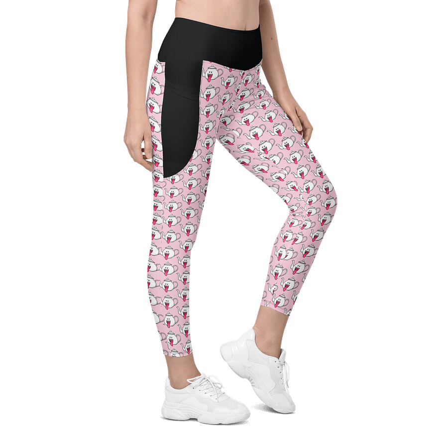 Boo-Tea Leggings w/Pockets product image (5)