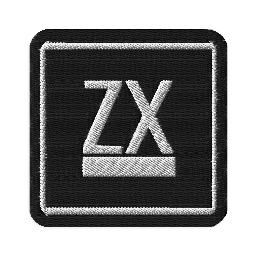 ZX - Zoxx Social Club Embroidered Patch product image (1)