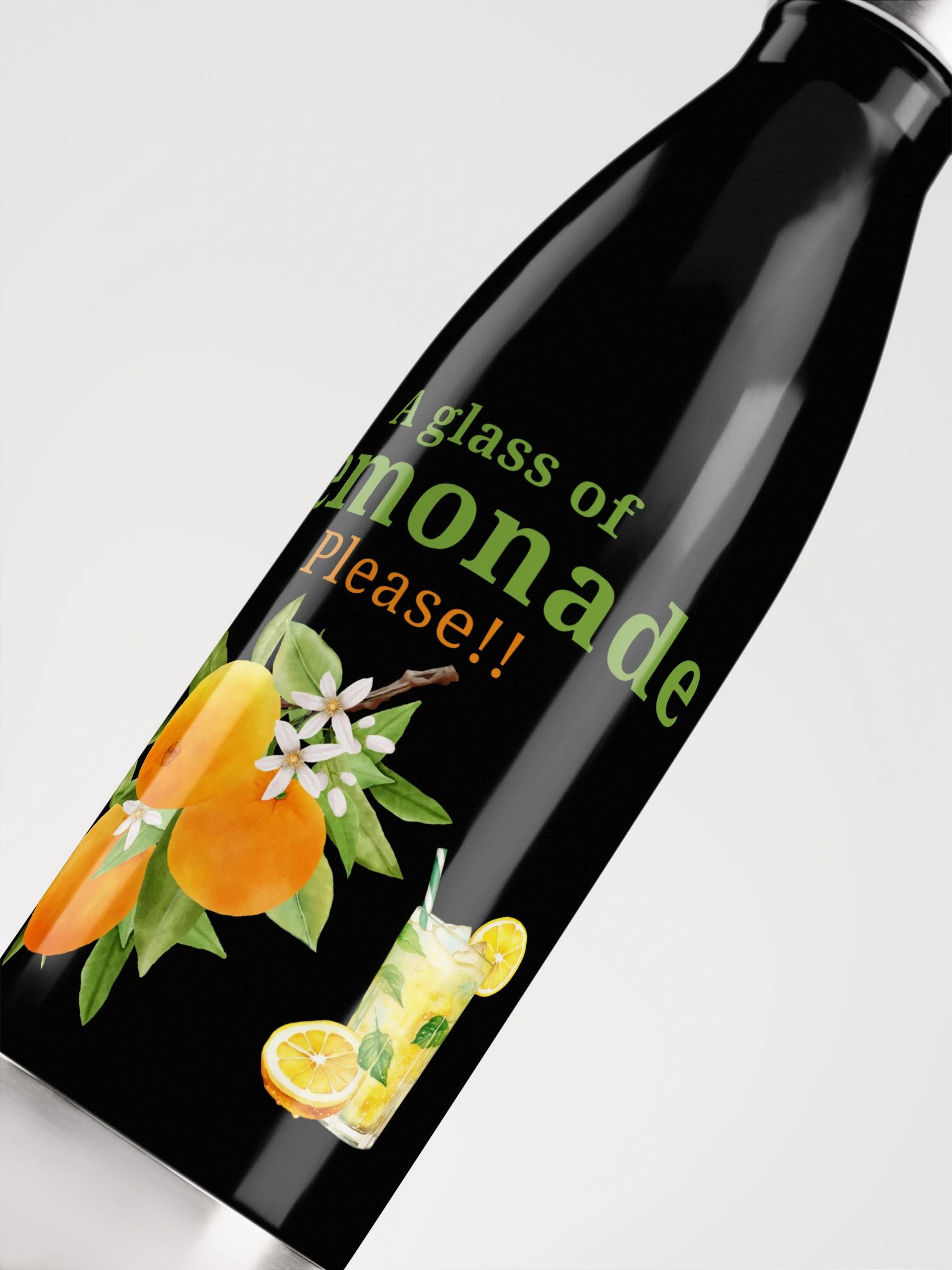 Citrus Splash Stainless Steel Water Bottle product image (5)