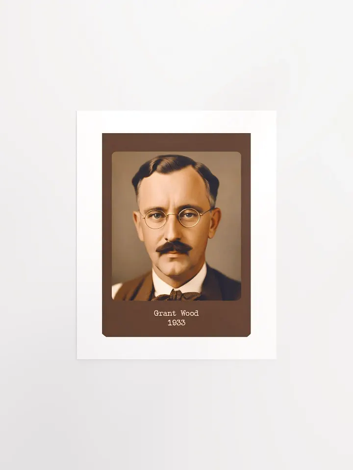 Grant Wood 1933 - Print product image (1)
