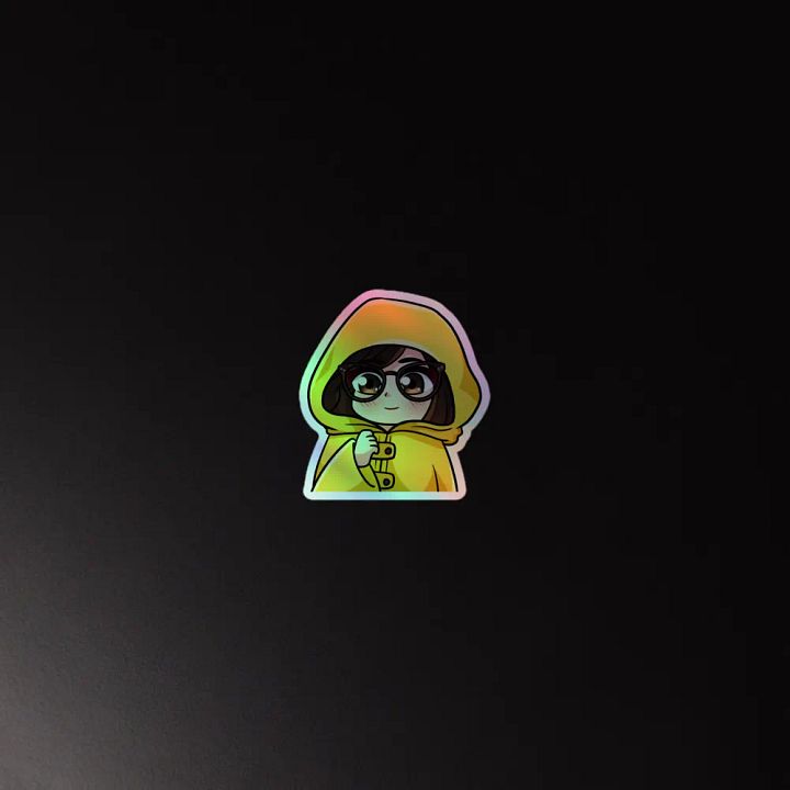 Raincoat Kiss-cut Holo Sticker product image (4)