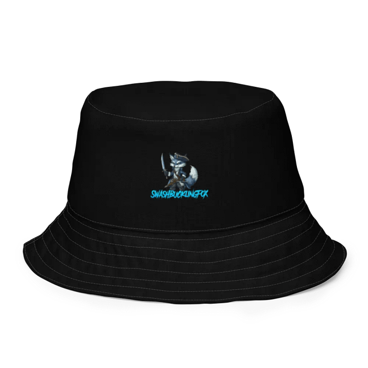 Swashbucklingfox Reversable Bucket Black/Orange product image (1)