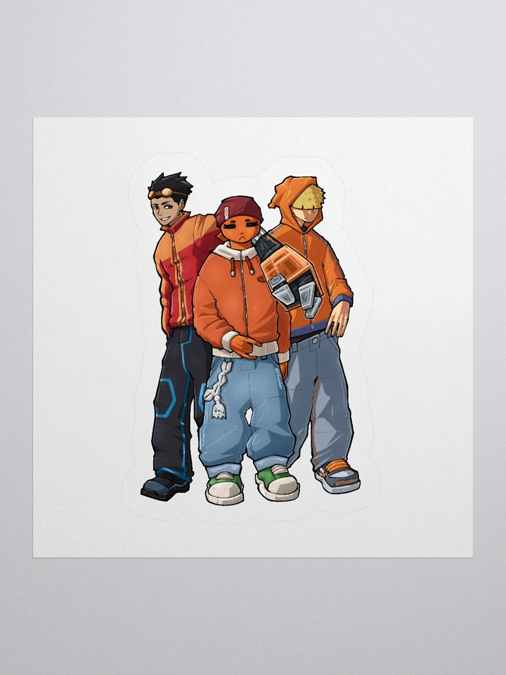 TEAM ORANGE STICKER product image (1)