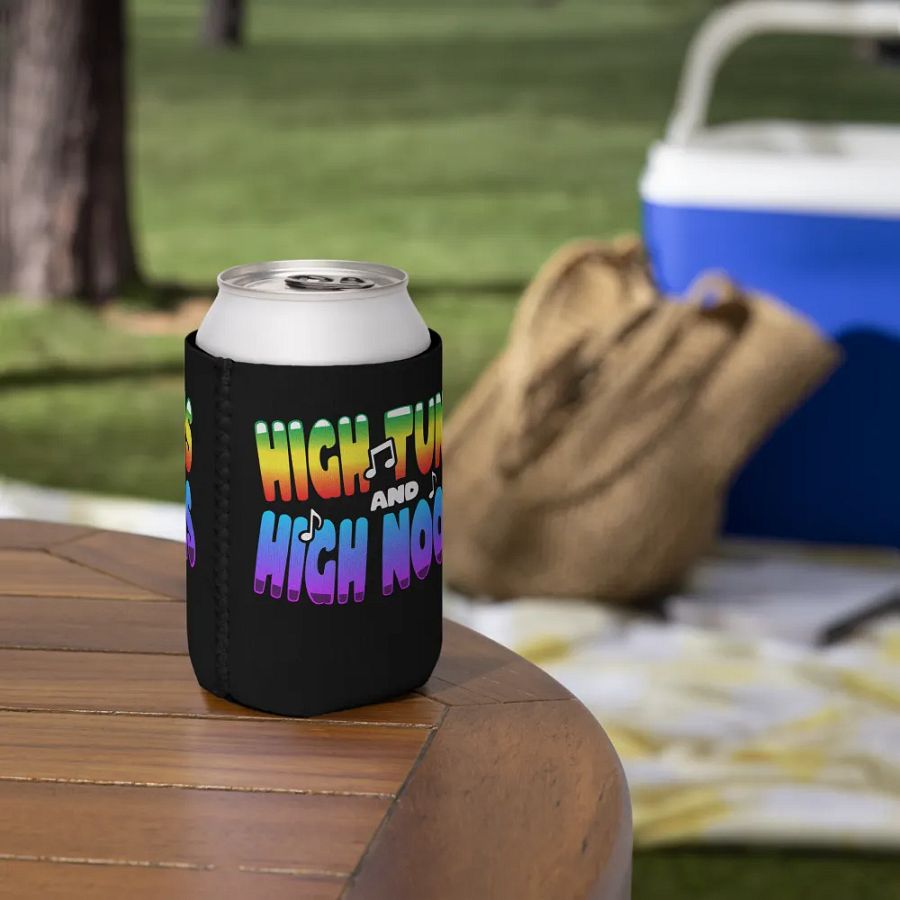 HIGH TUNES AND HIGH NOONS DRINK KOOZIE product image (7)