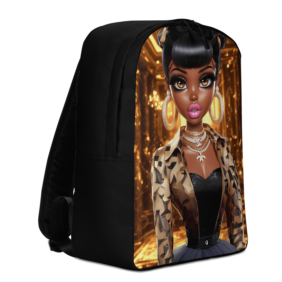 Luxurious Black Woman All-Over Print Backpack product image (3)