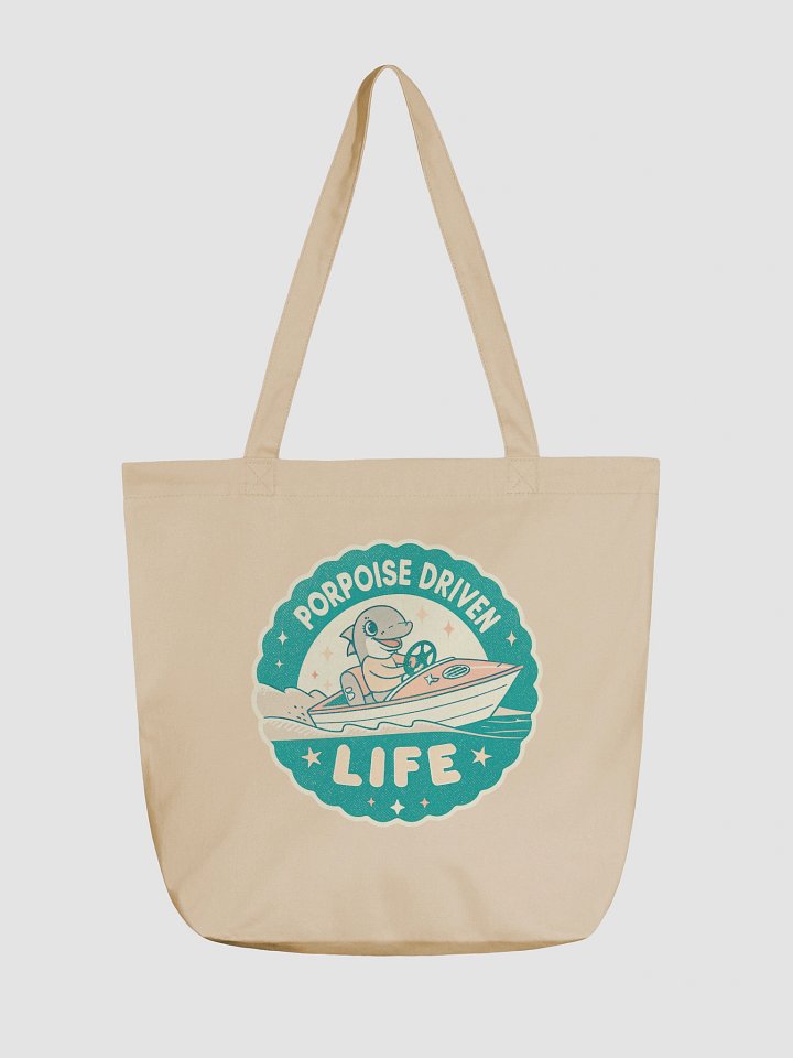 Porpoise Driven Life Eco Tote product image (1)