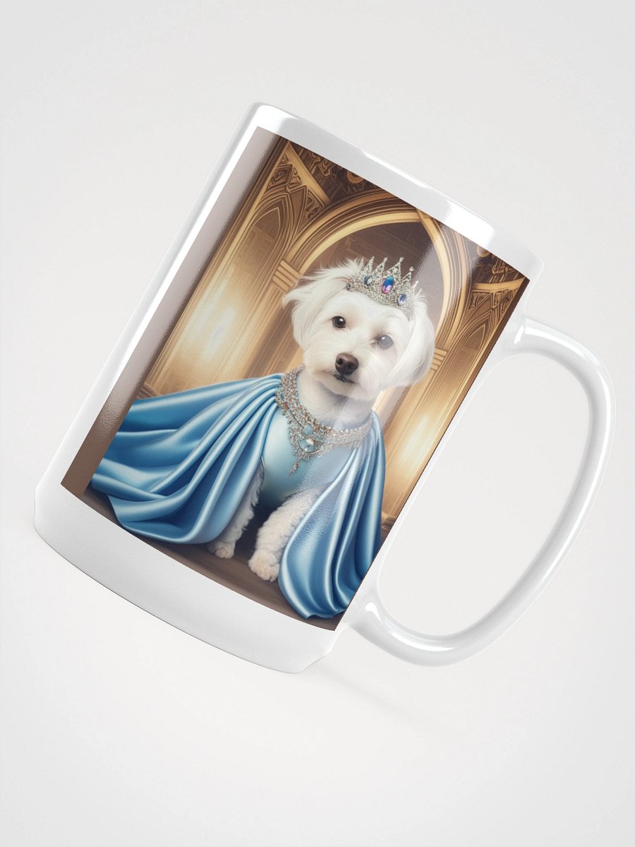 Regal Pup in Blue – Royal Dog Portrait product image (4)