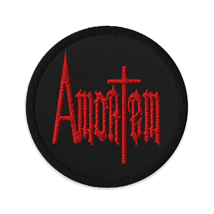 Amortem Logo Patch product image (1)