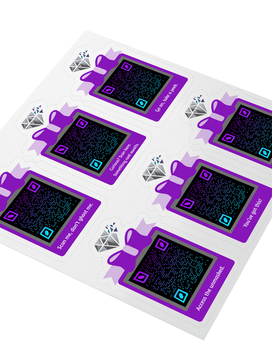 QR Code Sticker Sheet 2 - Multid Store product image (4)