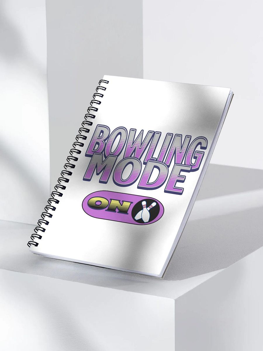 Bowling Mode On Spiral Notebook product image (2)