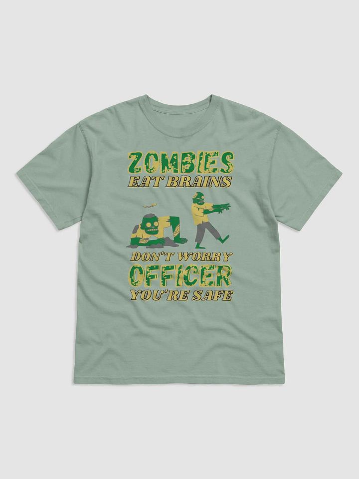 ZOMBIES EAT BRAINS, YOU'RE SAFE OFFICER product image (2)