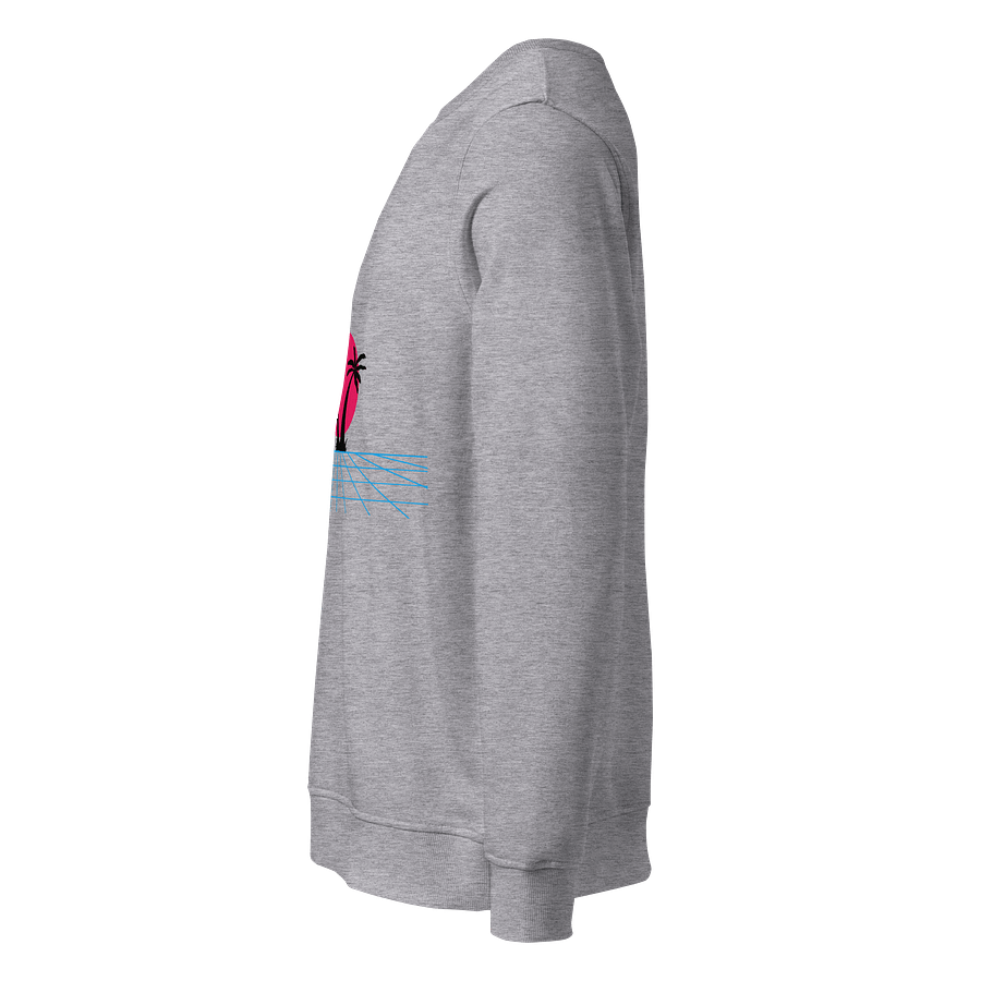Retro Sunset Grid Unisex Sweatshirt product image (3)