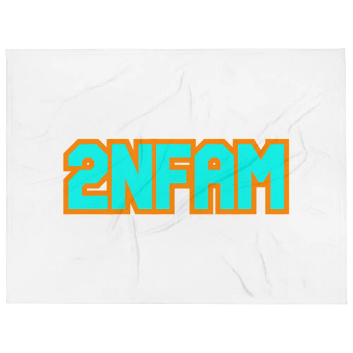 2NFAM Blanket - White product image (1)