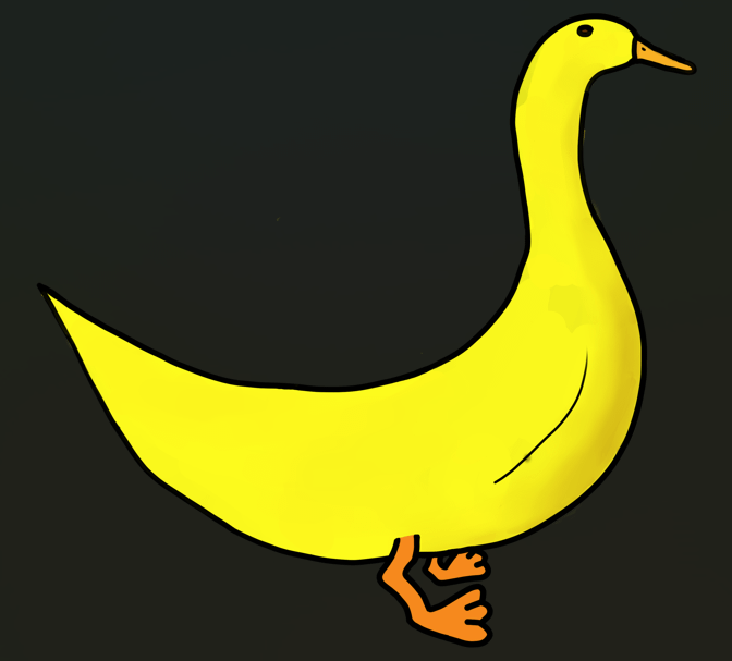 Members Digital Download #1 - Banana Duck product image (1)