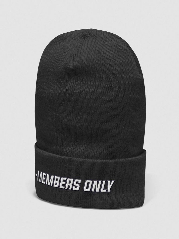 MEMBERS BEANIE product image (2)