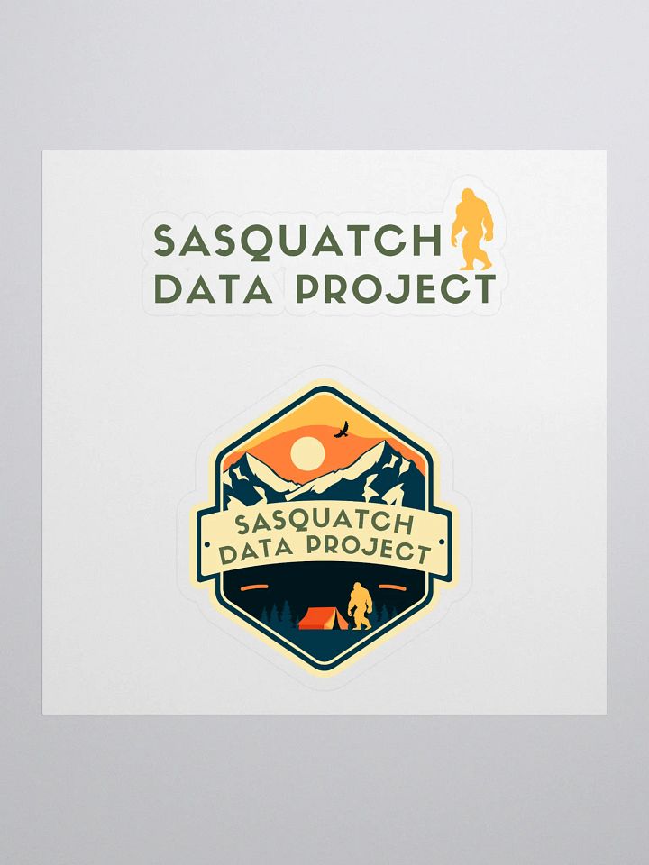 Sasquatch Data Project Stickers product image (1)