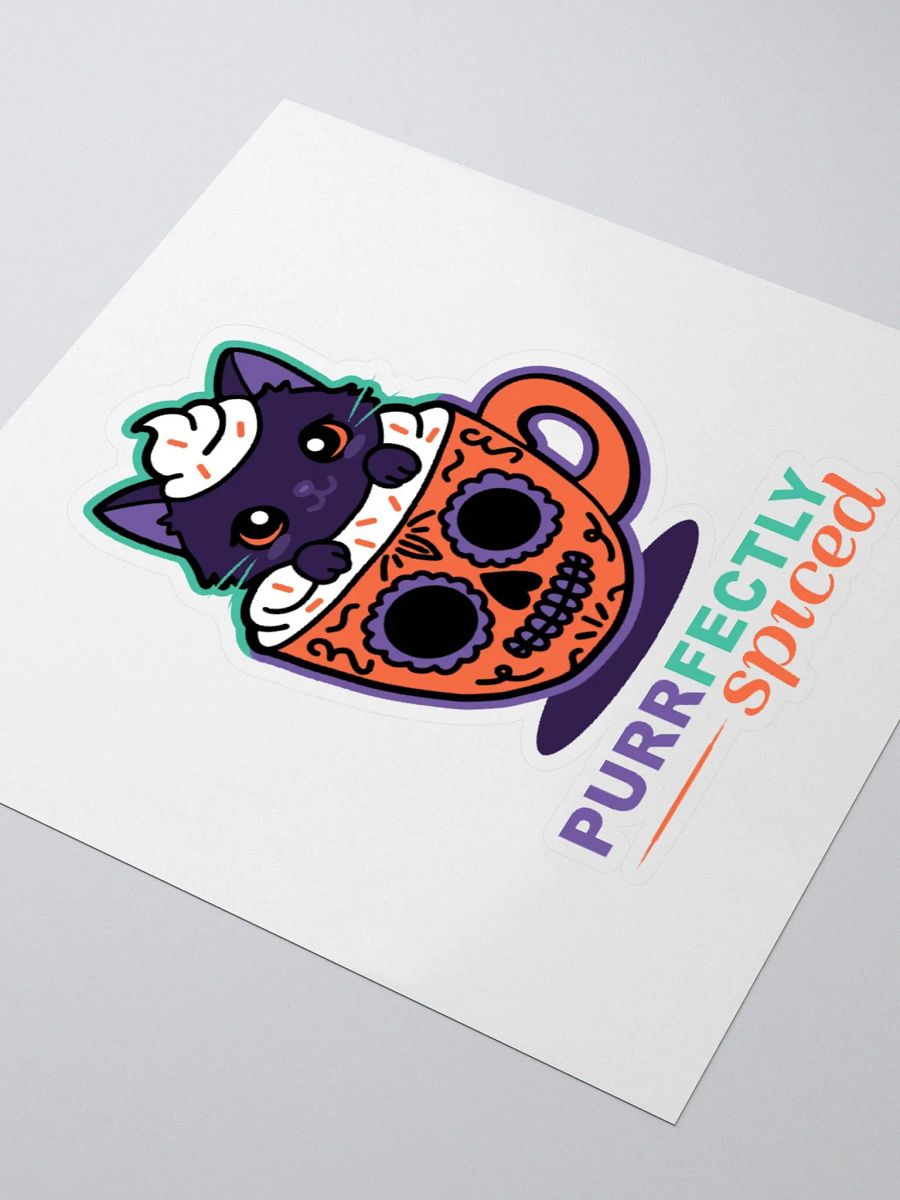 Purrfectly Spiced Sticker product image (3)