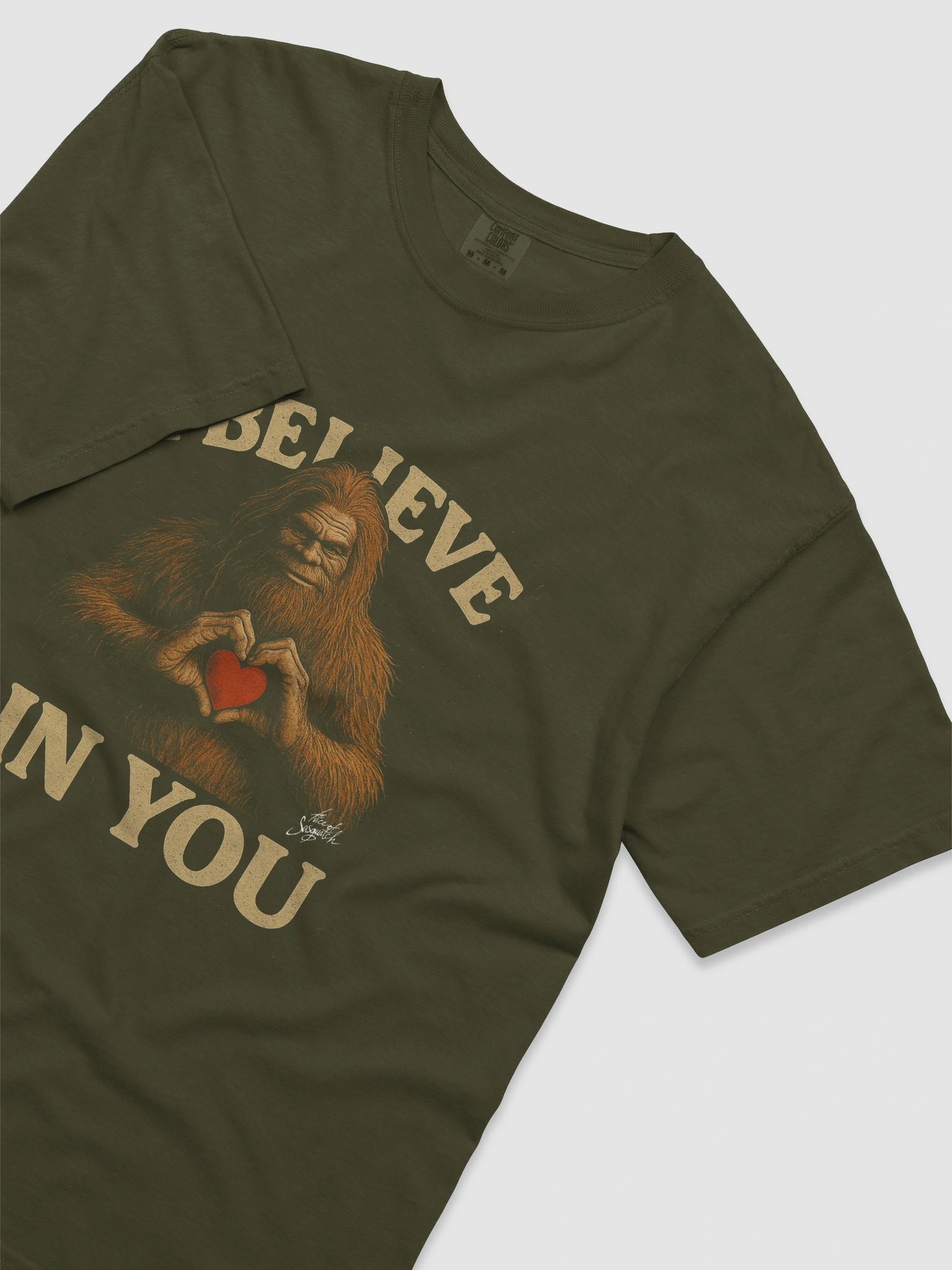 Bigfoot Believes in You – Inspirational Sasquatch T-Shirt product image (24)