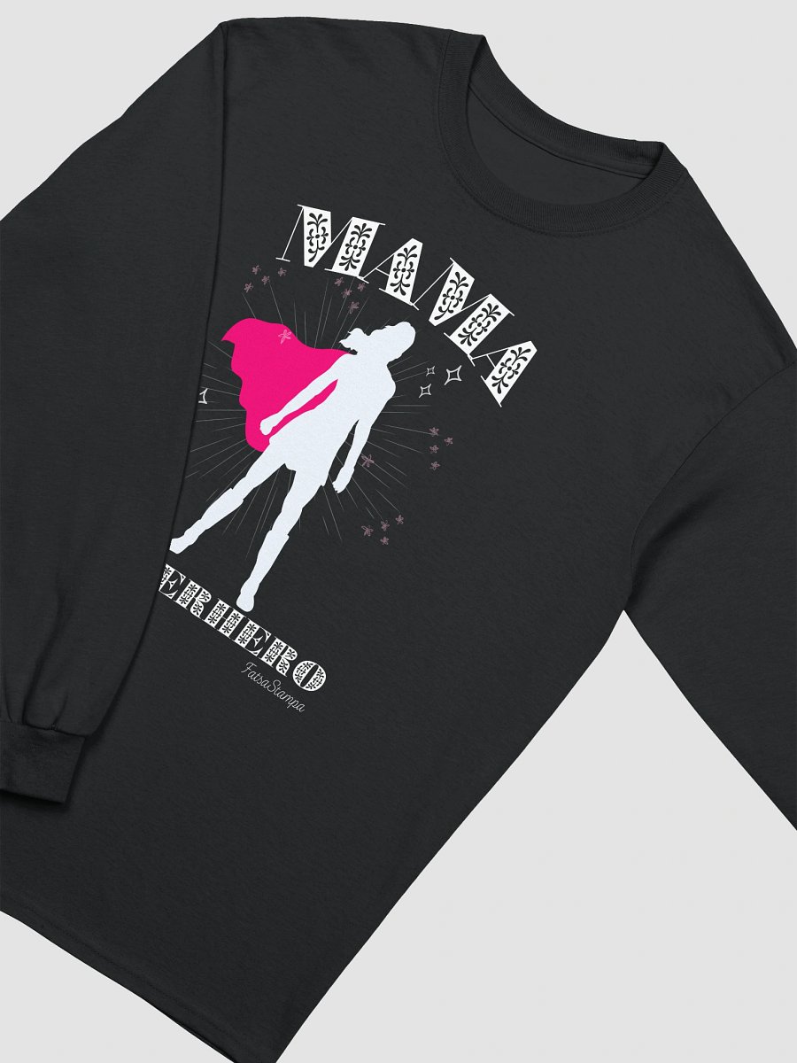 Mama Superhero Empowerment Blooms Long Sleeve Tee product image (11)