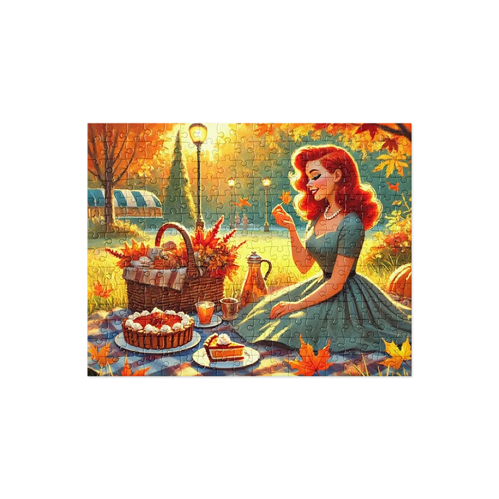 Autumn Picnic Jigsaw Puzzle product image (1)