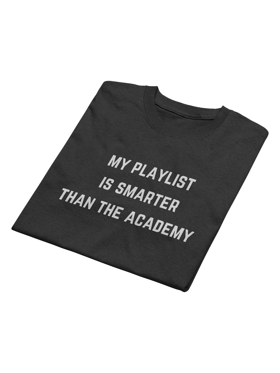 My Playlist is Smarter Than The Academy Tee product image (4)