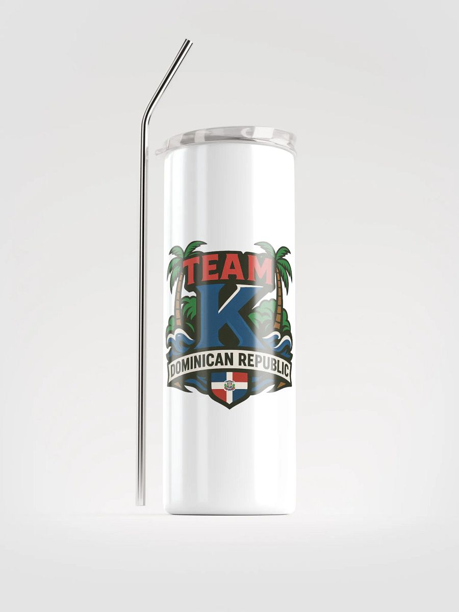 TEAM K Dominican Republic Stainless Steel Tumbler product image (2)