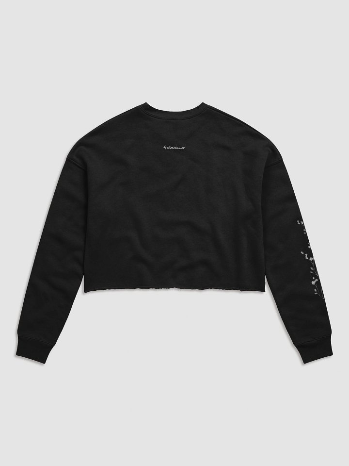 bookstore coffeeshop cropped sweatshirt product image (2)