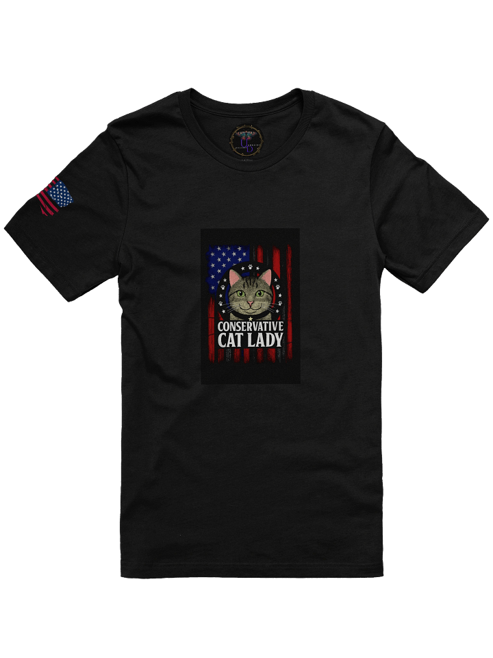 Conservative Cat Lady T-shirt product image (1)