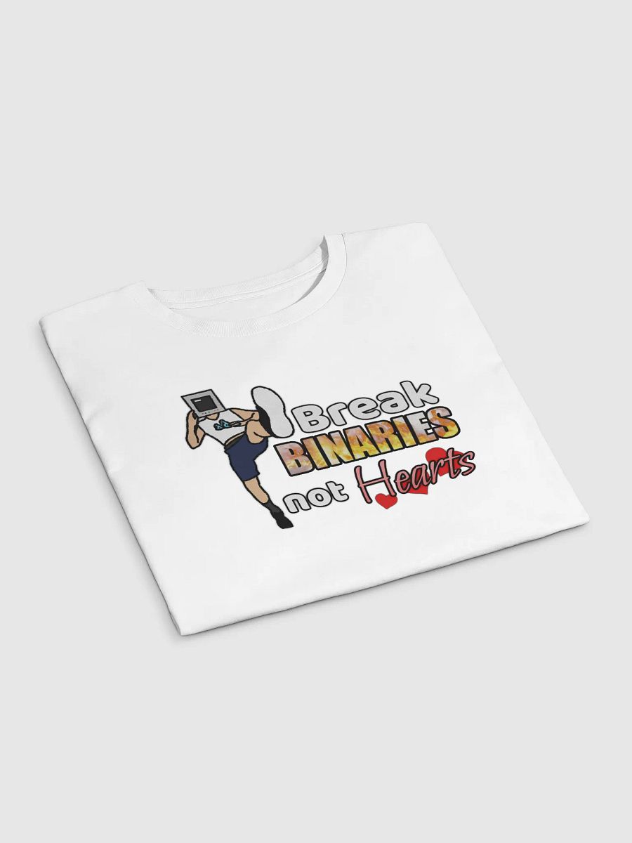 Break Binaries Not Hearts Crop Top (Fire) product image (14)
