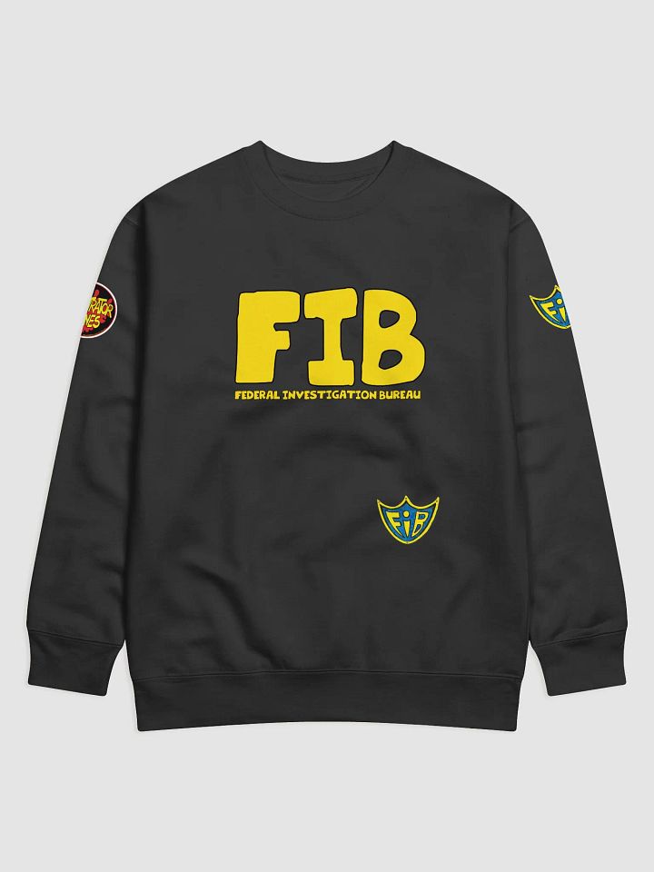 FIB FEDERAL INVESTIGATION BUREAU deluxe sweatshirt product image (1)