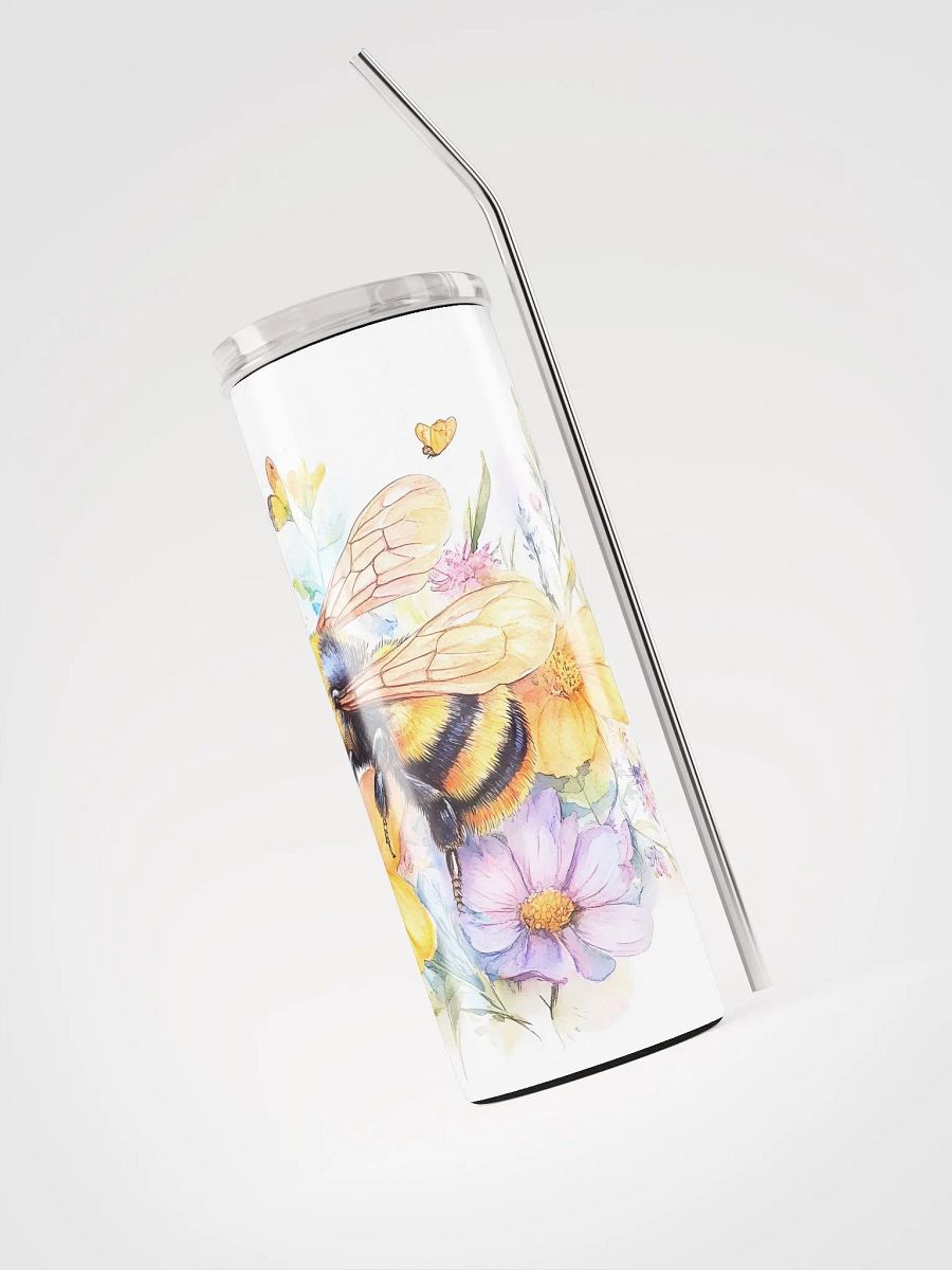 Buzzing Blooms Stainless Steel Tumbler product image (5)