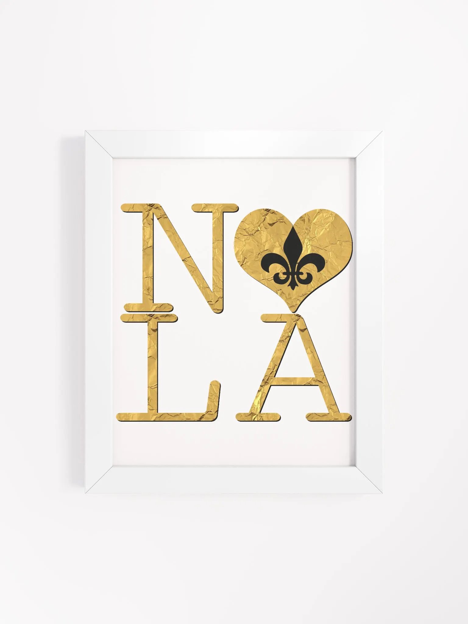 I LOVE NOLA **BIGSHOT POSTER** (GOLD WRAP FULL) product image (4)