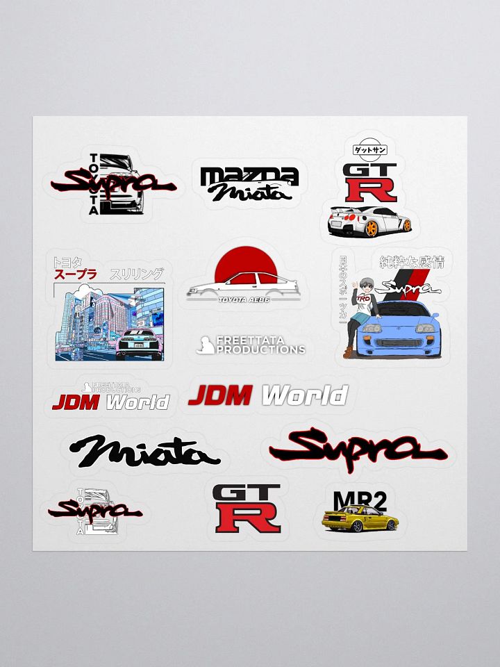 (JDM Wrld) JDM Stickers product image (1)